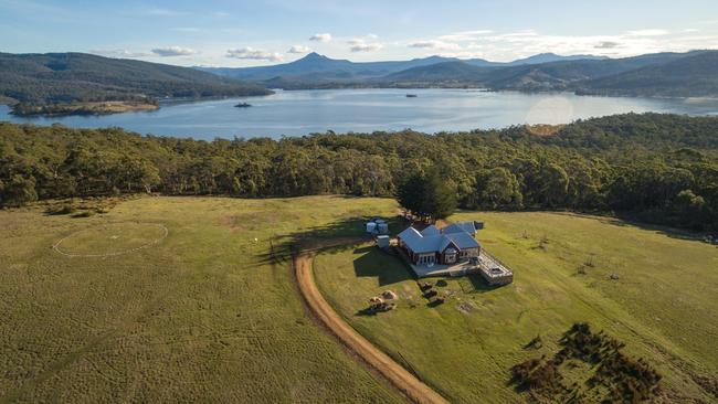 The Cape House near Dover is surrounded by 8km of walking tracks. Picture: The Peninsula Experience