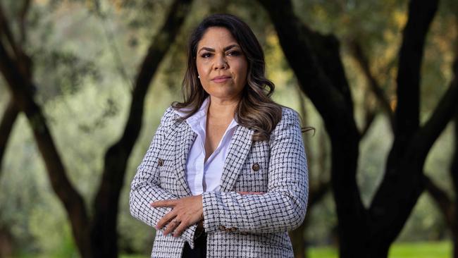 ‘Labor in denial’ … Indigenous senator Jacinta Nampijinpa Price at Bracu Estate in New Zealand on Friday. Picture: Brett Phibbs