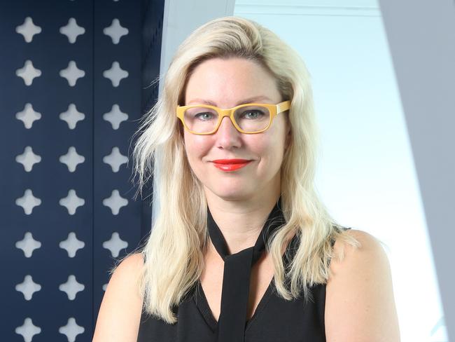 Elaine Stead is head of venture capital (start-up) investment at Blue Sky, in the office  One One One Eagle St  Brisbane City - Photo Steve Pohlner