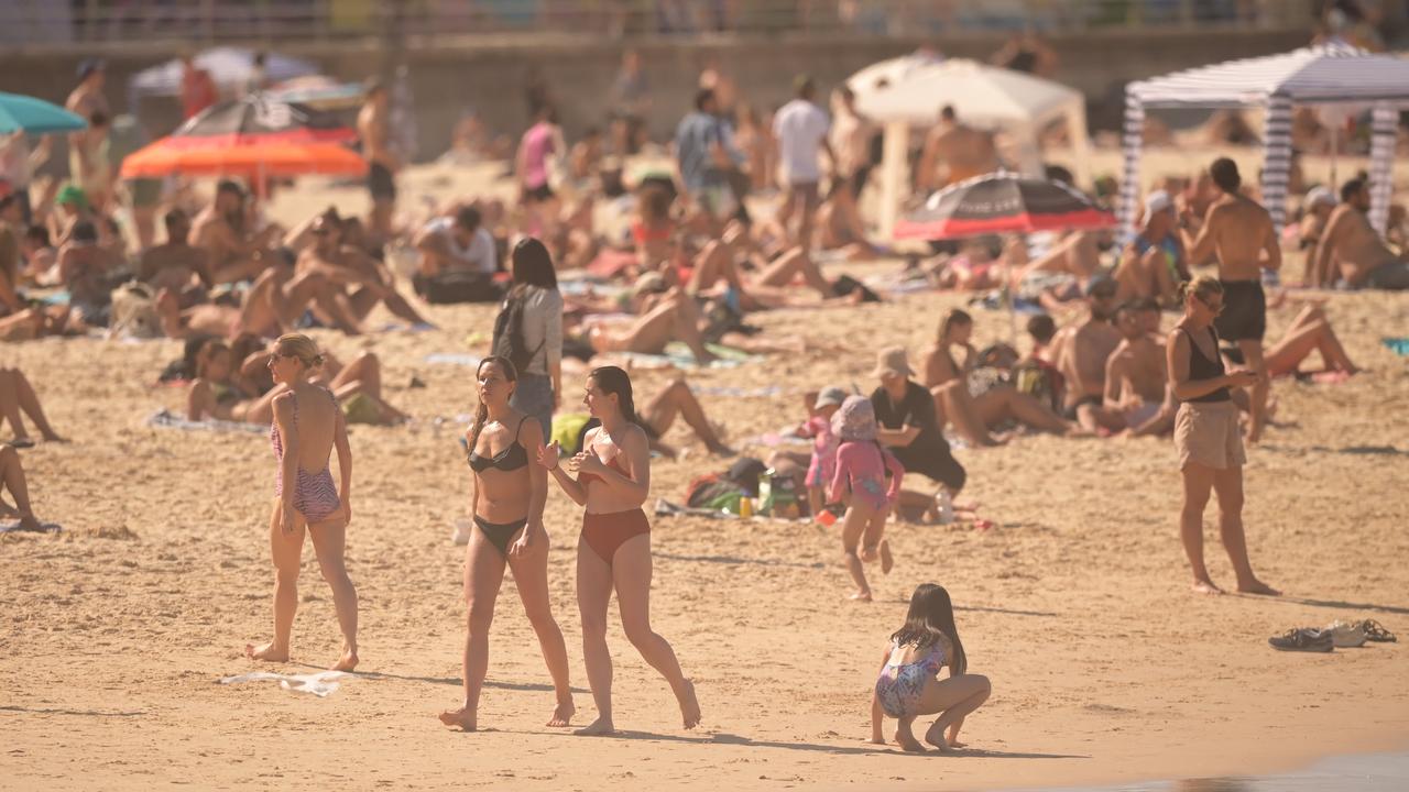 Sydney-siders flock to the beach in summer. Picture: NCA NewsWire / Jeremy Piper