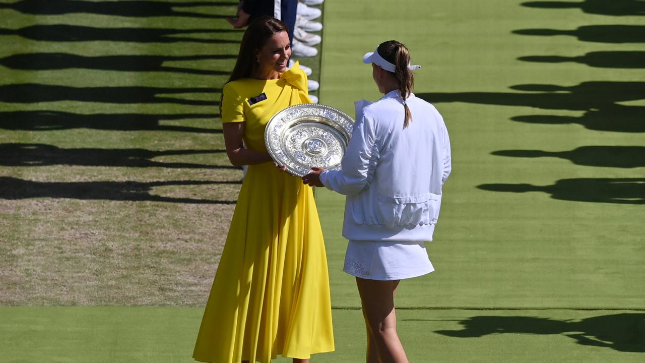 What a moment for Rybakina. (Photo by Justin Setterfield/Getty Images)