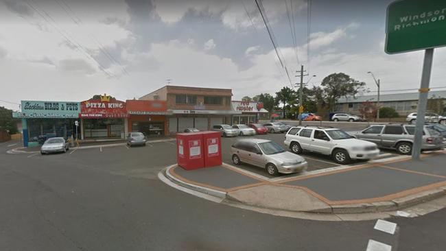 The carpark outside Marayong Public School, Blacktown, where Shukla was involved in the drunken crash with two children in the car. Picture: Google