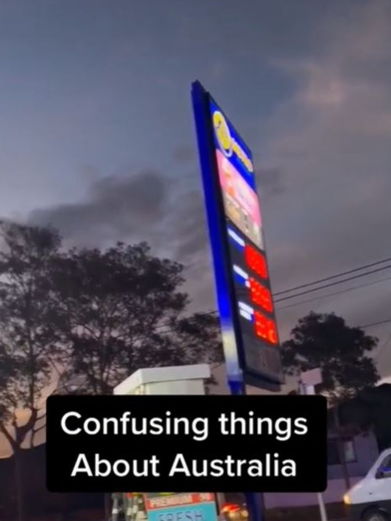 She pulled up to her local Metro petrol station in Sydney. Picture: TikTok/mahle_majola