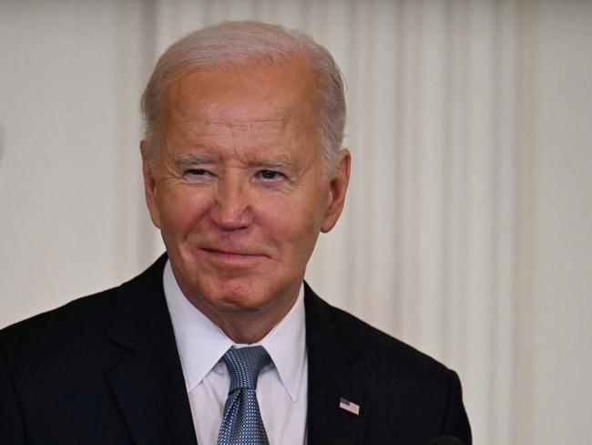 The first cracks in Joe Biden’s campaign are beginning to show. Picture: AFP