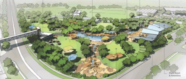 The proposed billabong at Bradbury is set to become a reality with funding announced this morning.