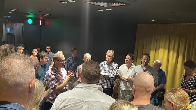 Majestic Cinemas CEO Kieren Dell speaking at the VIP launch of the cinema in March.