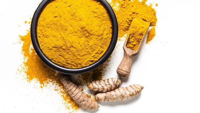 Curcumin, found in turmeric, has shown to have anti-inflammatory effects on the body.