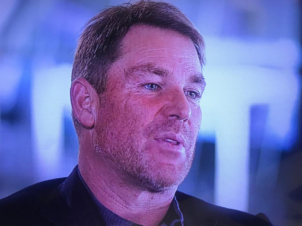 Shane Warne on ABC's 7:30 report