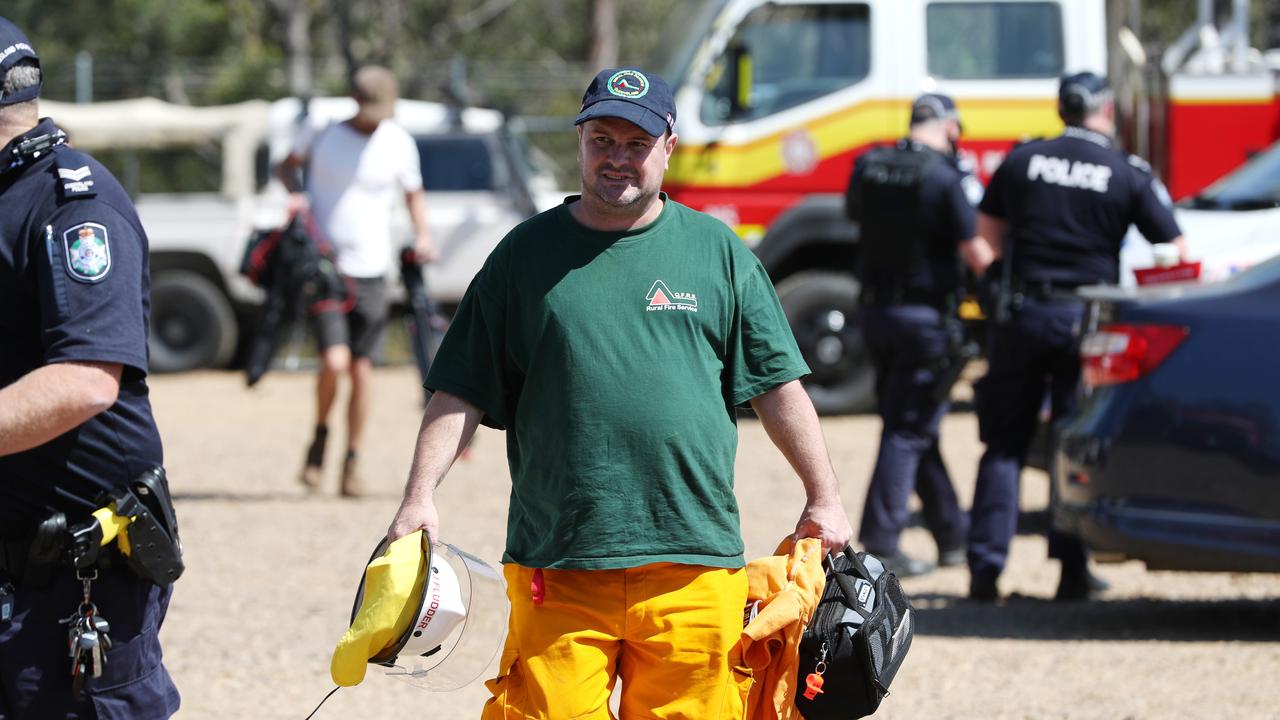 Volunteer firefighters have been tireless in their efforts to save Coast properties and bushland. Picture: Nigel Hallett.