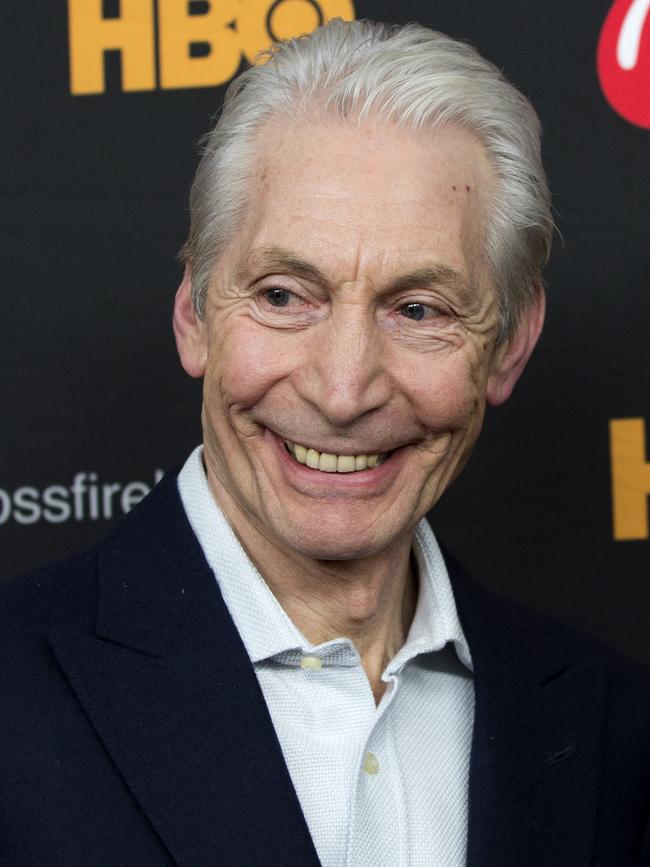 Stones drummer Charlie Watts died in 2021, and was given 3000 words. Picture: AFP