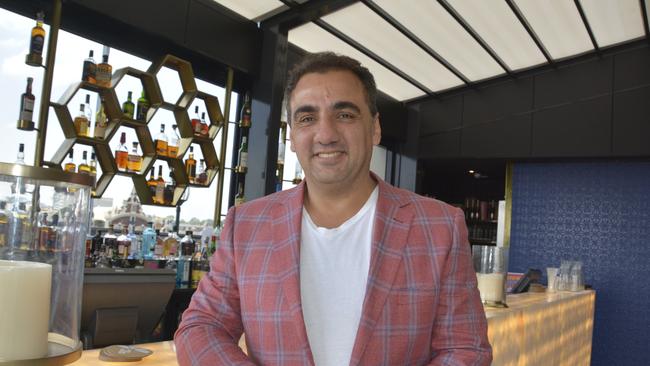 STRONG START: George Banks rooftop bar co-owner Phil Coorey said he had been overwhelmed by the support for the new venue over its first month of operation.