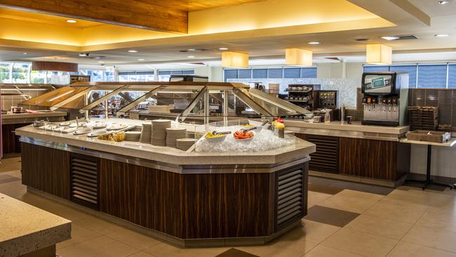 The lonely salad bar at Sizzler Toowoomba.