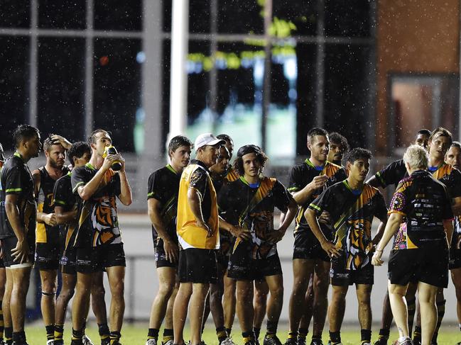 Nightcliff player's wait for a final decision to be made. Picture: Keri Megelus