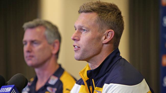 West Coast assistant coach Sam Mitchell. Picture: Megan Powell