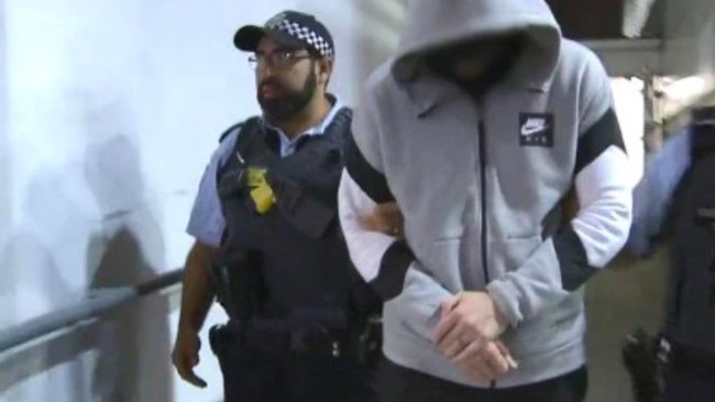 Tristan Waters is arrested and brought back to Australia. Picture: AFP