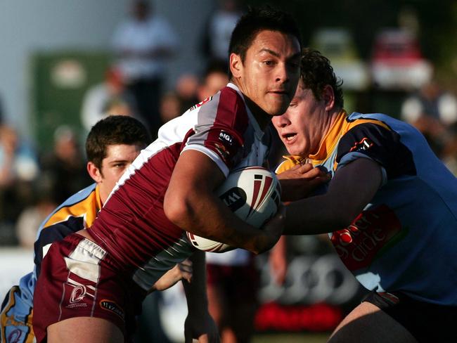 4/8/07 Pics at Carrara Stadium for the Queensland Cup game between Burleigh and Norths. Alex Glenn. Pics Adam Head