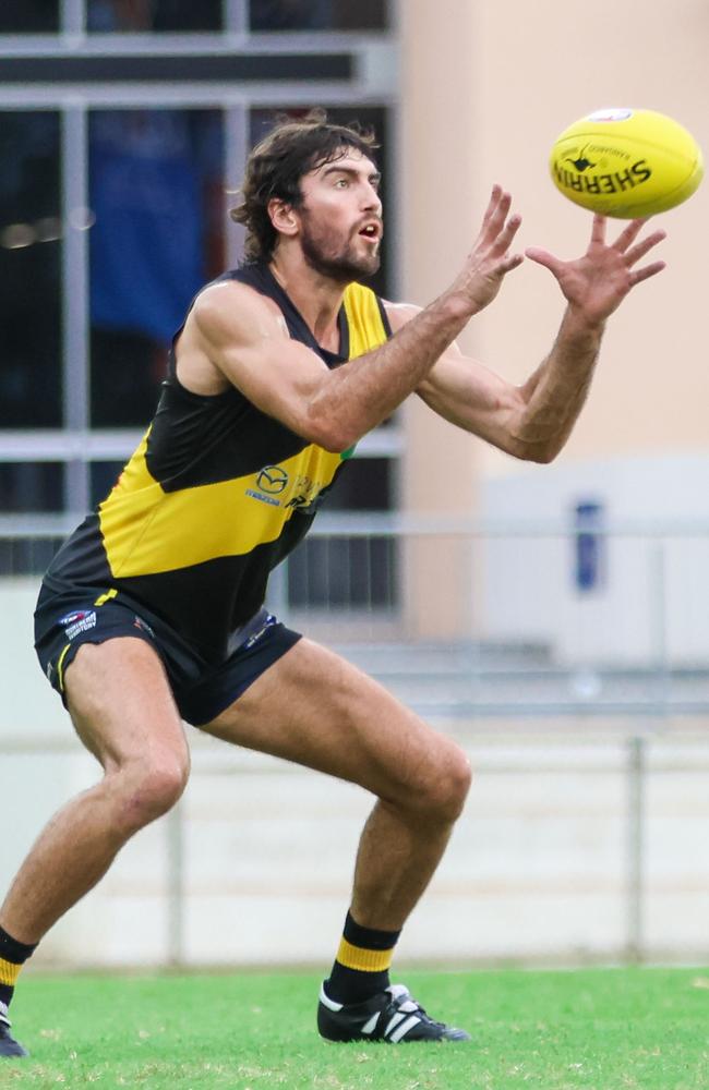 Nightcliff defender Simon Deery was a silky premiership defender. Picture: Celina Whan / AFLNT Media.