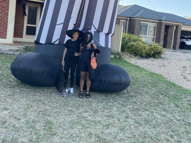 Malahkye and Graicii Rose Mildura Halloween 2024