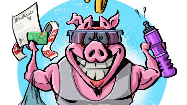 There are plenty of ways to save money right now. Artwork by Terry Pontikos.