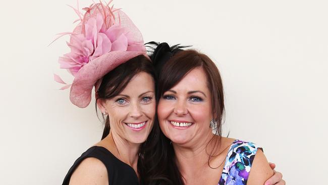 Socials at Melbourne Cup celebrations at Wrest Point. L-R Tanya Griggs of Kingston and Leah Kelly of Kingston.