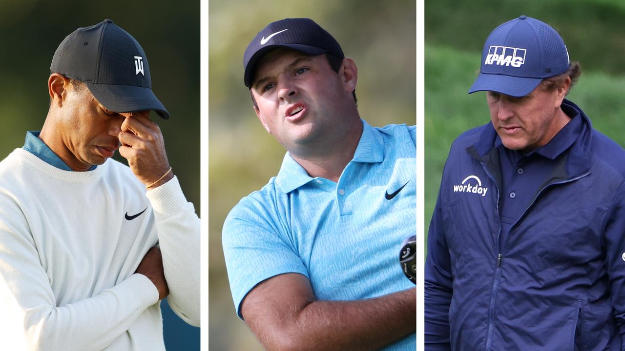 Carnage for Tiger Woods and Phil Mickelson - but joy for Patrick Reed - on day two of the US Open.