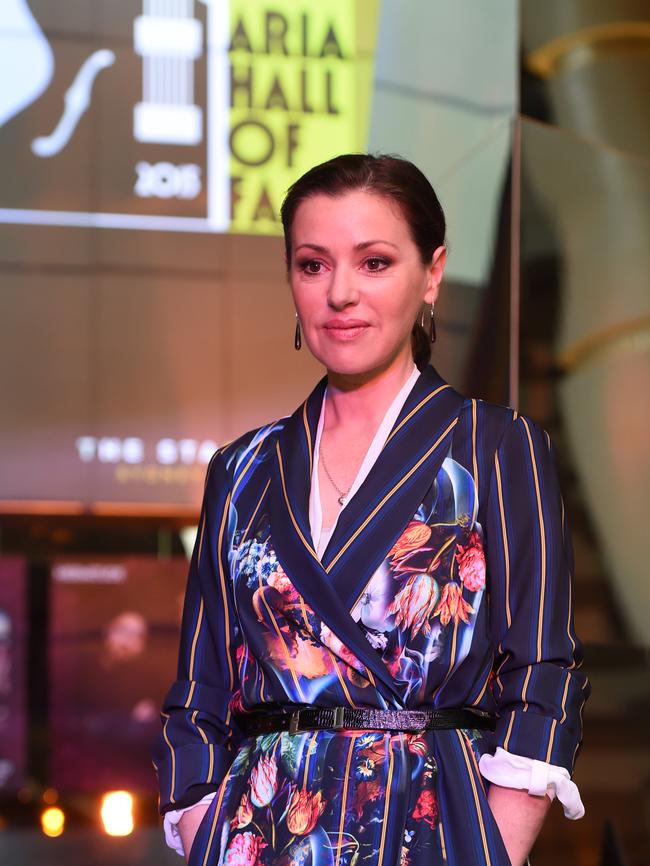 Musical great ... Tina Arena to ber inducted into ARIA Hall of Fame. Picture: AAP / Dean Lewins