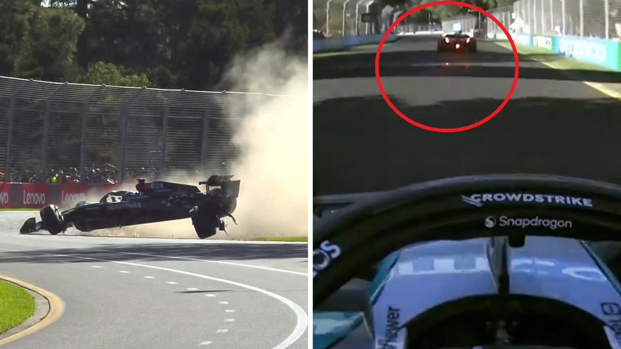 Grand Prix d’Australie de F1 2024, George Russell de Mercedes s’écrase après que les freins de Fernando Alonso l’aient testé dans le dernier tour, vidéo, faits saillants, dernières nouvelles