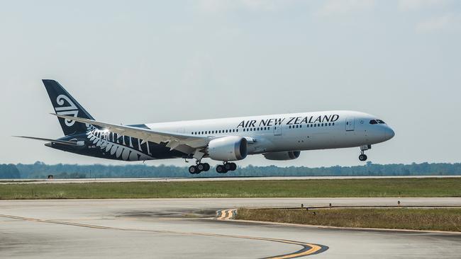 An Air NZ 787-9 Dreamliner.