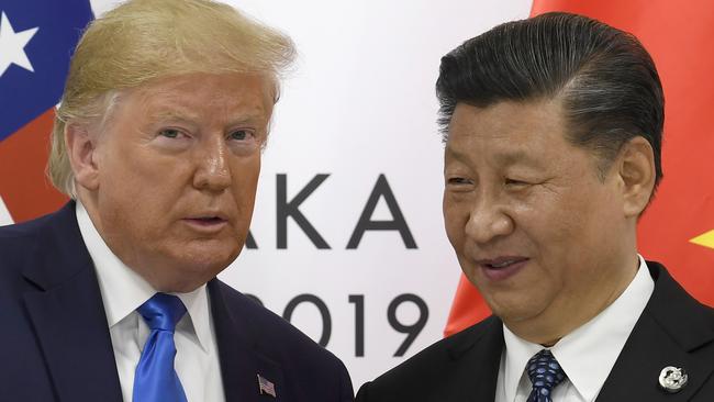 President Trump said a deal with China may not happen until after the 2020 election. Picture: Susan Walsh