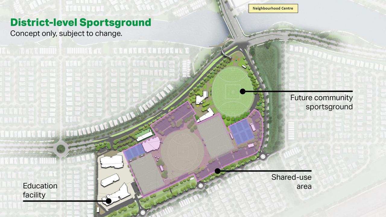 A concept map of the plan. Picture: City of Playford,