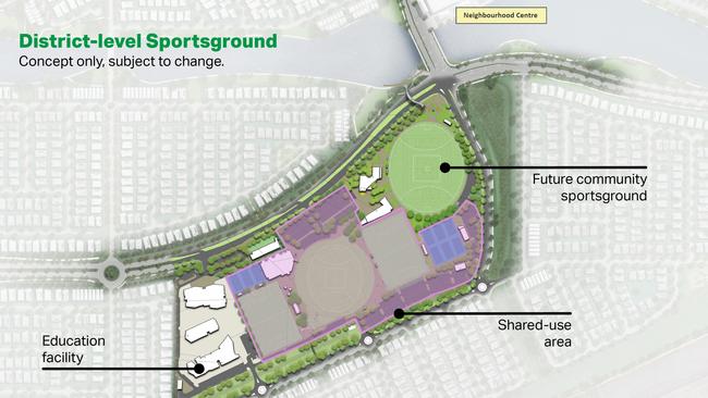 A concept map of the plan. Picture: City of Playford,