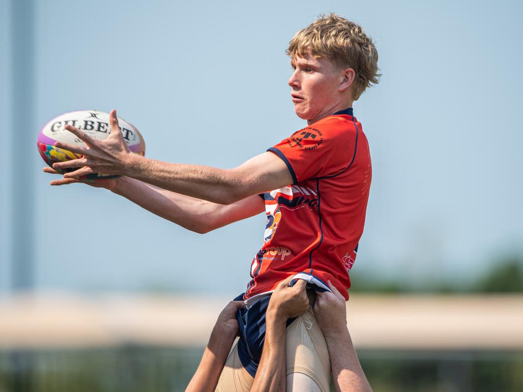 MacKillop Saints vs. Palmerston Crocs at 2023 Hottest 7s at TRL Stadium, Darwin. Picture: Pema Tamang Pakhrin