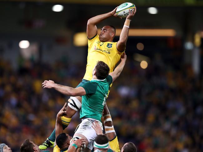 Samu will battle Caleb Timu for a spot in the Wallabies’ second Test line up.