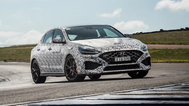 Hyundai has bumped up the i30N’s power by 4kW and 39Nm.