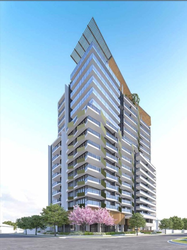 Artist impression of Allure at Chevron Island. Picture: Supplied