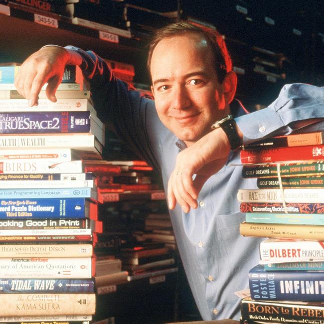 Bezos landed on the Forbes Rich List in 1998. Picture: Paul Souders/Getty Images