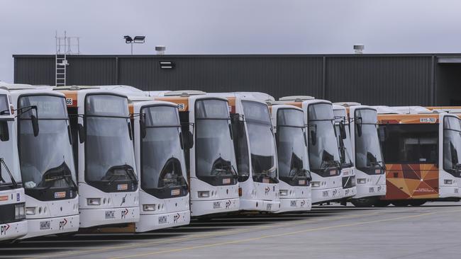 The industrial action will lead to cancellations on 49 metropolitan routes. Picture: AAP