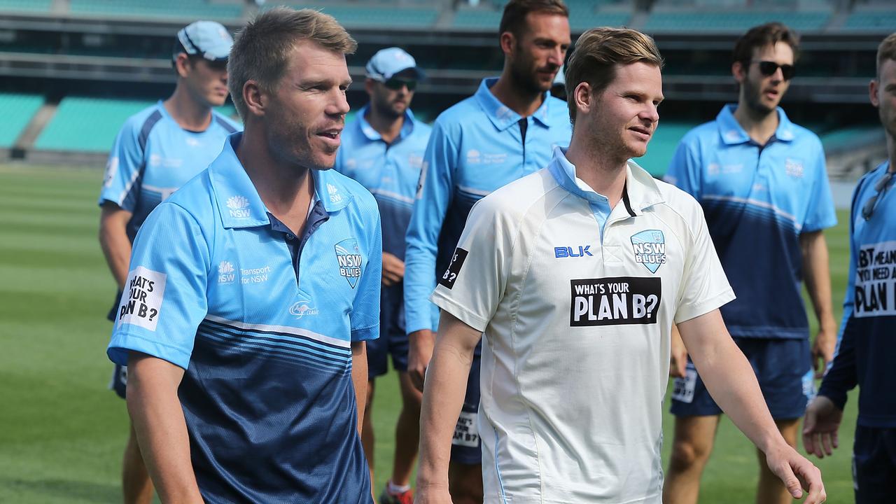 David Warner and Steve Smith have been named in NSW’s squad for this week’s Sheffield Shield clash.