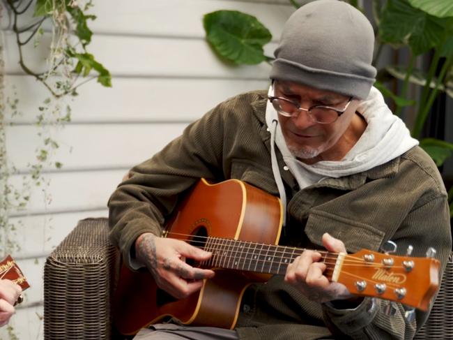 Boom Crash Opera's Dale Ryder plays a backyard gig with the real estate agent selling his parents' home - for herald sun real estate