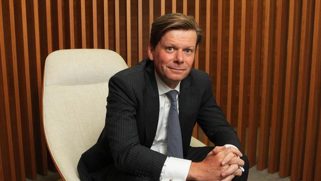 Former Credit Suisse Australia chief John Knox. Picture: Hollie Adams
