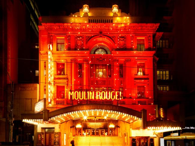 Moulin Rouge at the Regent Theatre. Picture: Steven Grace