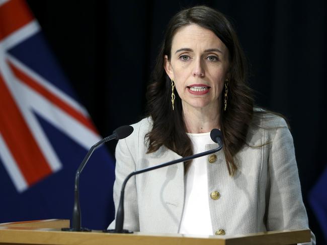 New Zealand Prime Minister Jacinda Ardern has extended restrictions for two weeks. Picture: Getty Images