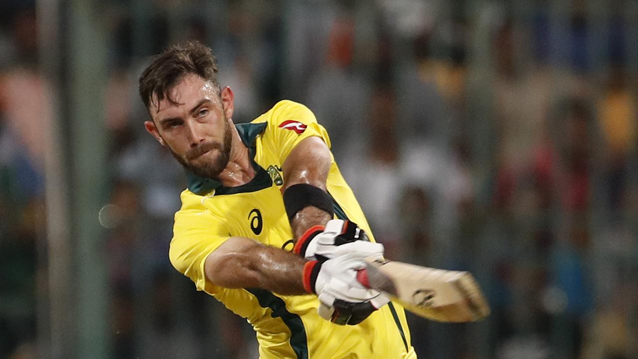 Glenn Maxwell’s unbeaten century powered Australia to victory.