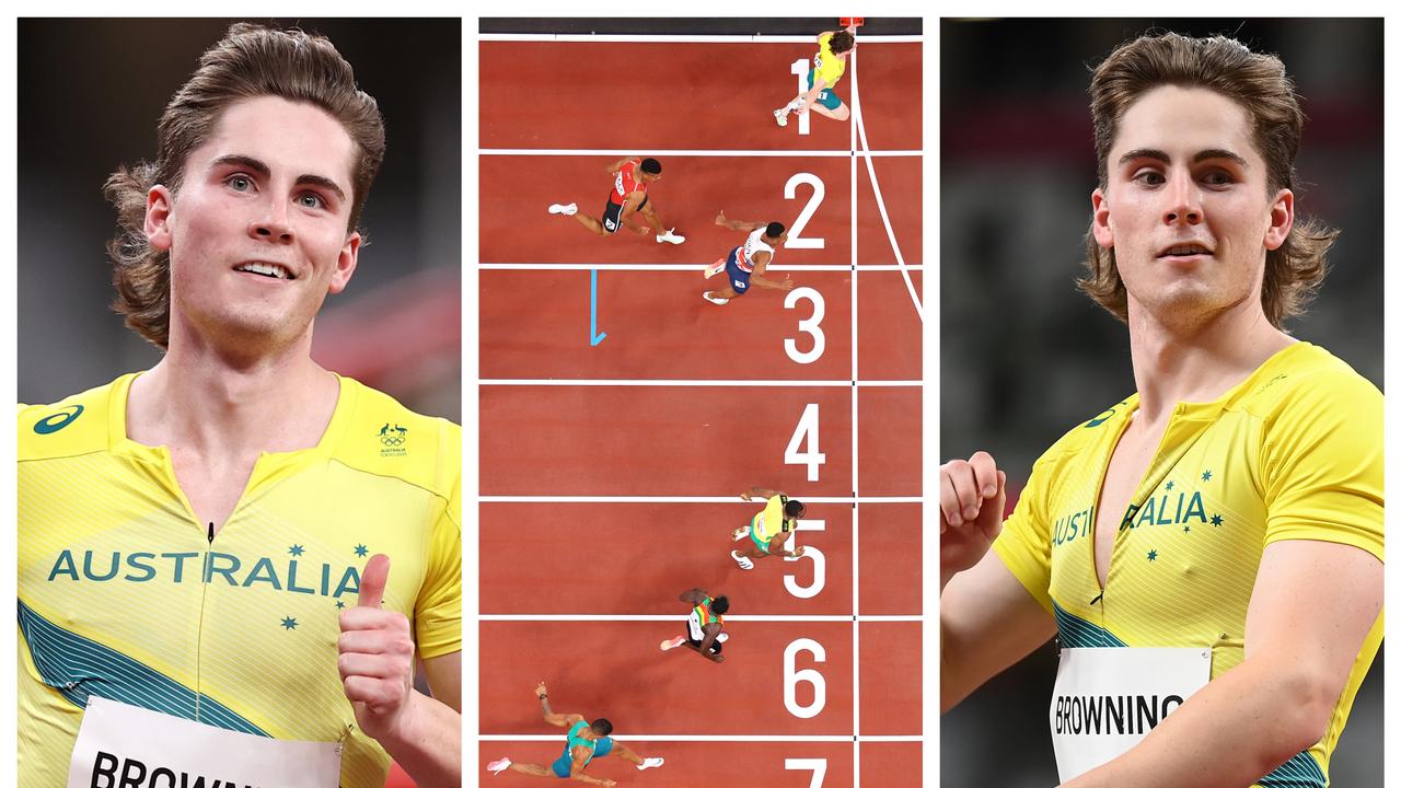 Rohan Browning stuns the Tokyo Games.