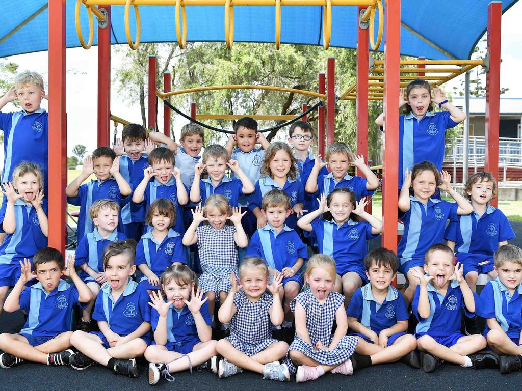 MY FIRST YEAR: Maryborough West State School Preps. Picture: Patrick Woods.