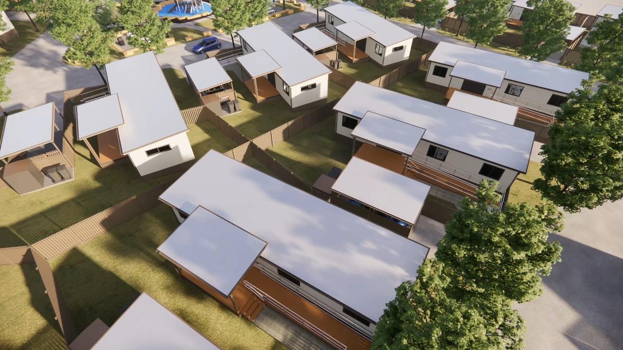 Concept designs for a proposed housing development on Fountain St at Emu Park.
