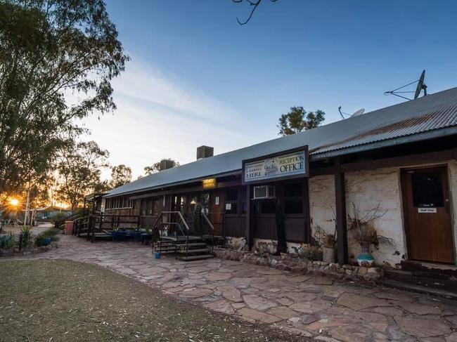 Ross River Resort in the East MacDonnell Ranges has announced it will be closing its doors to the general public, but remain available for functions, festivals and group bookings. Picture: Facebook/ Ross River Resort