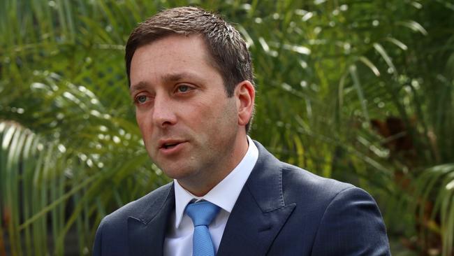 The Matthew Guy — led ­Opposition sought ­advice from the Australian ­Automobile Association’s Australian Road Assessment ­Program and locals. Picture: AAP