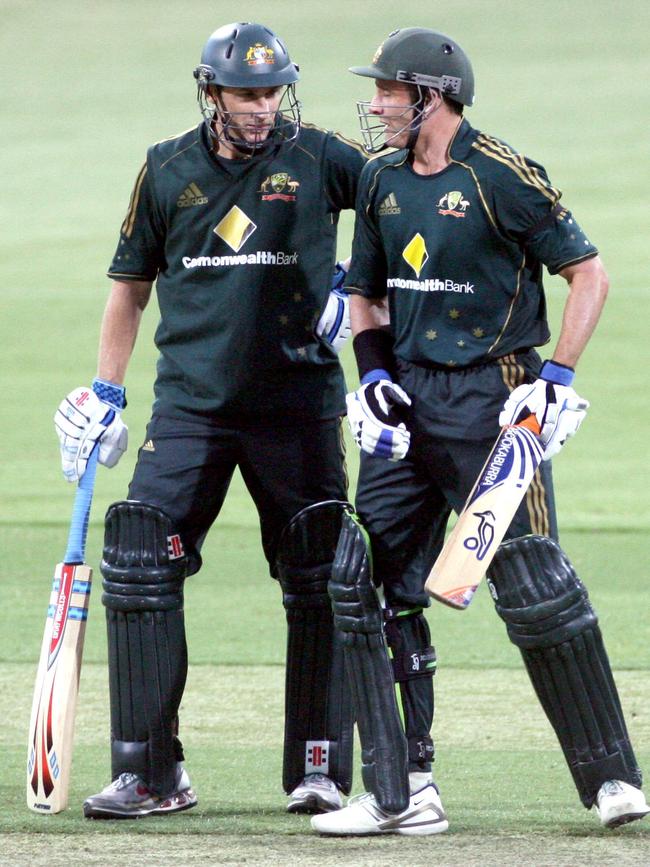 Question 14: The Hussey brothers. Picture: Ray Titus