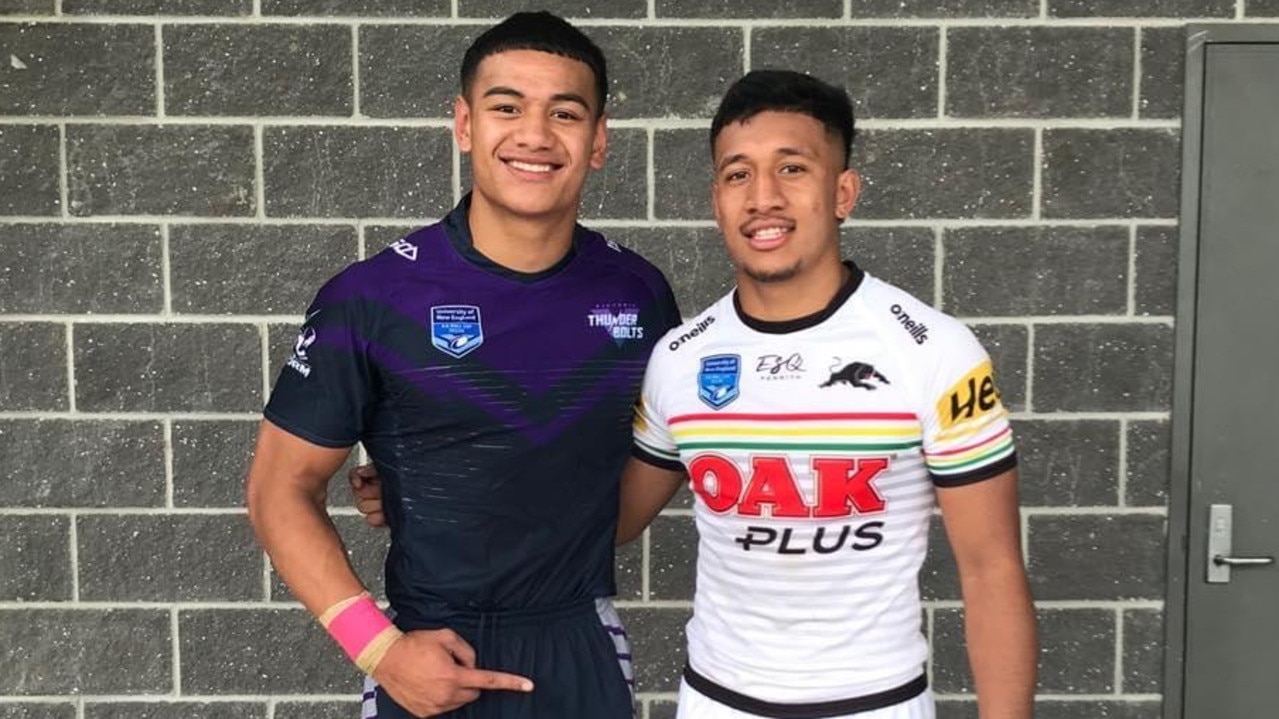 Sione Finau (left) is vying for an upgrade into the top 30.